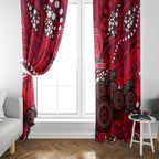 Melbourne Renegades Window Curtain Graffiti Urban Aboriginal Dot Abstract Design