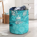 Brisbane Heat Laundry Basket Graffiti Urban Aboriginal Dot Abstract Design