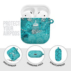 Brisbane Heat AirPods Case Graffiti Urban Aboriginal Dot Abstract Design