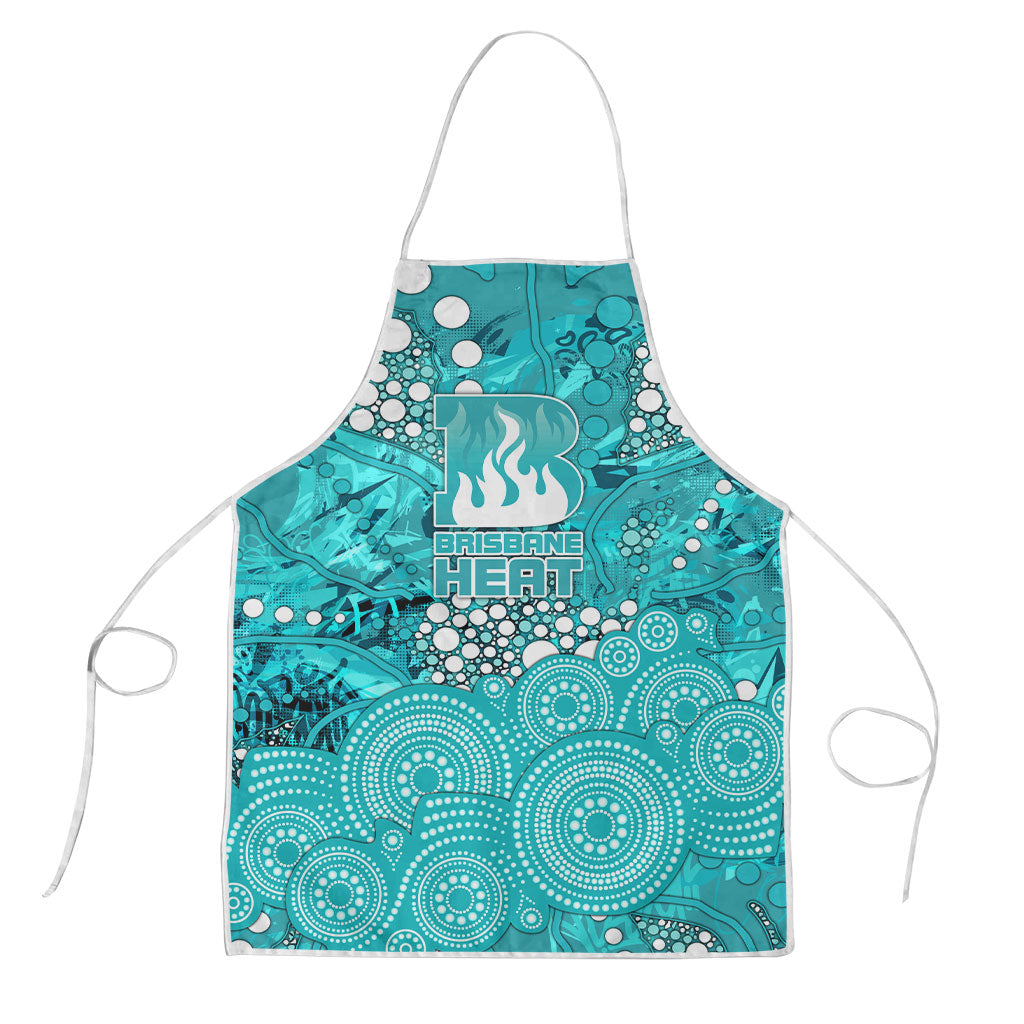 Brisbane Heat Apron Graffiti Urban Aboriginal Dot Abstract Design