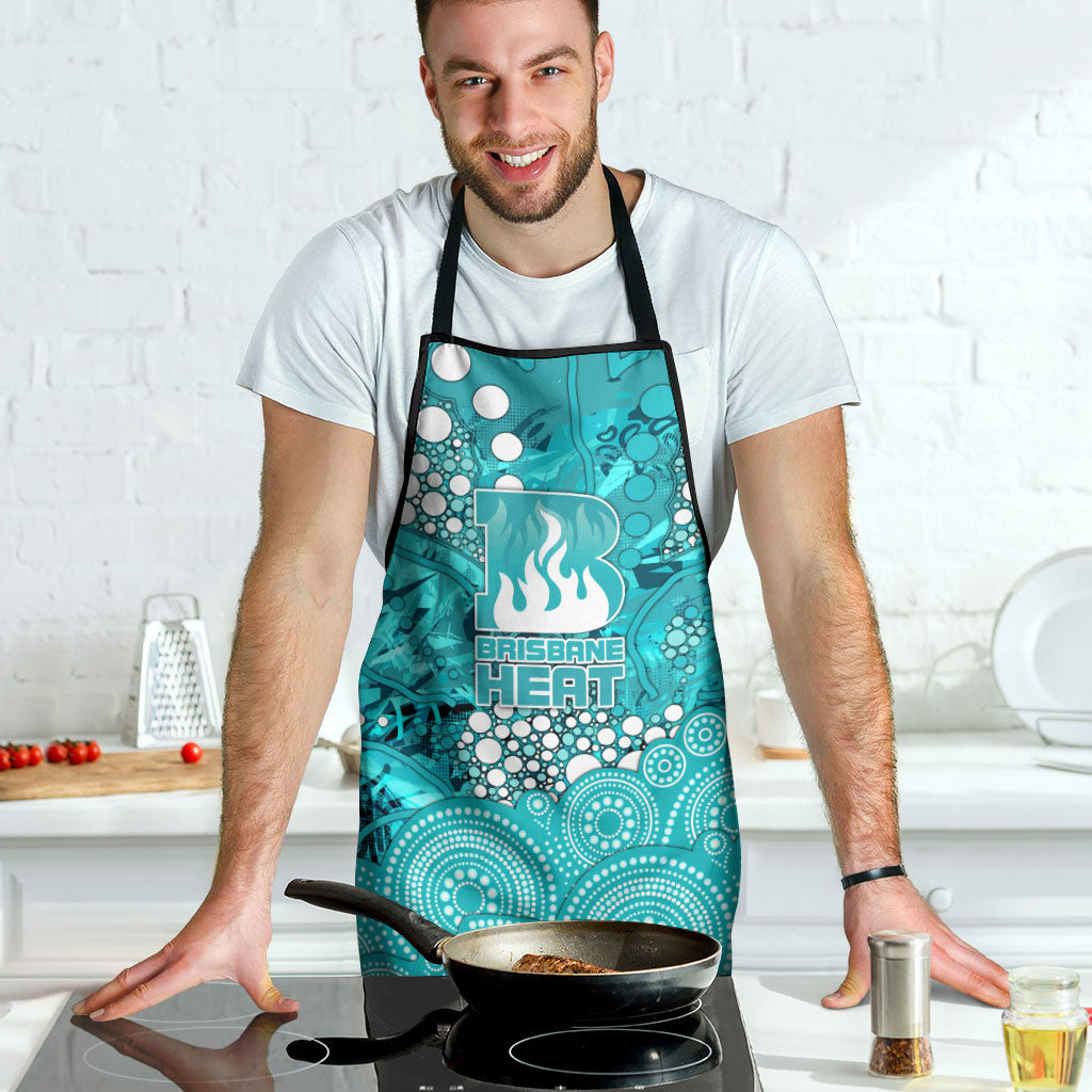 Brisbane Heat Apron Graffiti Urban Aboriginal Dot Abstract Design