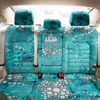 Brisbane Heat Back Car Seat Cover Graffiti Urban Aboriginal Dot Abstract Design