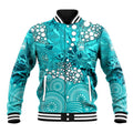 Brisbane Heat Baseball Jacket Graffiti Urban Aboriginal Dot Abstract Design