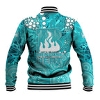 Brisbane Heat Baseball Jacket Graffiti Urban Aboriginal Dot Abstract Design
