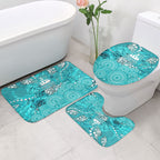 Brisbane Heat Bathroom Set Graffiti Urban Aboriginal Dot Abstract Design