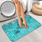 Brisbane Heat Bathroom Set Graffiti Urban Aboriginal Dot Abstract Design