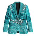 Brisbane Heat Blazer Graffiti Urban Aboriginal Dot Abstract Design