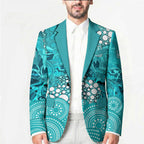 Brisbane Heat Blazer Graffiti Urban Aboriginal Dot Abstract Design