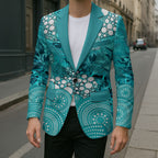 Brisbane Heat Blazer Graffiti Urban Aboriginal Dot Abstract Design