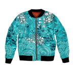 Brisbane Heat Bomber Jacket Graffiti Urban Aboriginal Dot Abstract Design