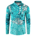 Brisbane Heat Button Sweatshirt Graffiti Urban Aboriginal Dot Abstract Design