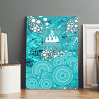 Brisbane Heat Canvas Wall Art Graffiti Urban Aboriginal Dot Abstract Design