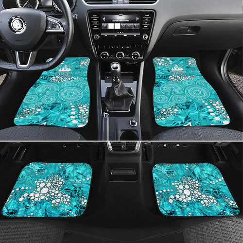 Brisbane Heat Car Mats Graffiti Urban Aboriginal Dot Abstract Design