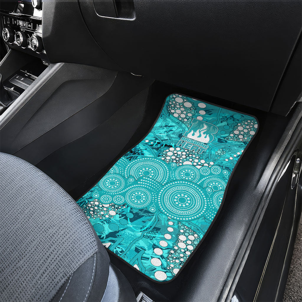 Brisbane Heat Car Mats Graffiti Urban Aboriginal Dot Abstract Design