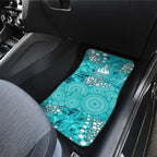 Brisbane Heat Car Mats Graffiti Urban Aboriginal Dot Abstract Design