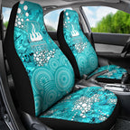 Brisbane Heat Car Seat Cover Graffiti Urban Aboriginal Dot Abstract Design
