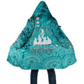 Brisbane Heat Cloak Graffiti Urban Aboriginal Dot Abstract Design