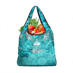 Brisbane Heat Grocery Bag Graffiti Urban Aboriginal Dot Abstract Design