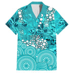 Brisbane Heat Hawaiian Shirt Graffiti Urban Aboriginal Dot Abstract Design