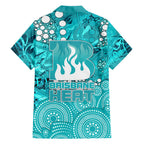 Brisbane Heat Hawaiian Shirt Graffiti Urban Aboriginal Dot Abstract Design