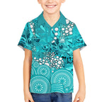 Brisbane Heat Hawaiian Shirt Graffiti Urban Aboriginal Dot Abstract Design