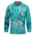 Brisbane Heat Hockey Jersey Graffiti Urban Aboriginal Dot Abstract Design