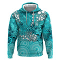 Brisbane Heat Hoodie Graffiti Urban Aboriginal Dot Abstract Design