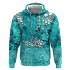 Brisbane Heat Hoodie Graffiti Urban Aboriginal Dot Abstract Design