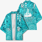Brisbane Heat Kimono Graffiti Urban Aboriginal Dot Abstract Design