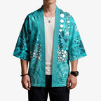 Brisbane Heat Kimono Graffiti Urban Aboriginal Dot Abstract Design