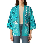 Brisbane Heat Kimono Graffiti Urban Aboriginal Dot Abstract Design