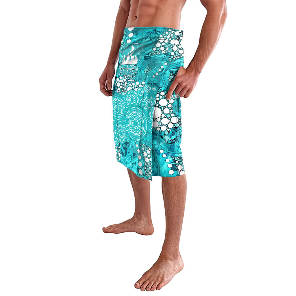 Brisbane Heat Lavalava Graffiti Urban Aboriginal Dot Abstract Design
