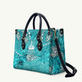 Brisbane Heat Leather Bag Graffiti Urban Aboriginal Dot Abstract Design