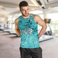 Brisbane Heat Men Tank Top Graffiti Urban Aboriginal Dot Abstract Design