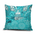 Brisbane Heat Pillow Cover Graffiti Urban Aboriginal Dot Abstract Design