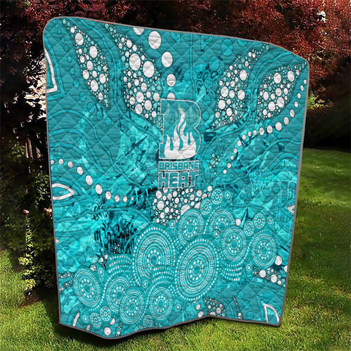Brisbane Heat Quilt Graffiti Urban Aboriginal Dot Abstract Design