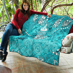Brisbane Heat Quilt Graffiti Urban Aboriginal Dot Abstract Design