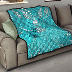 Brisbane Heat Quilt Graffiti Urban Aboriginal Dot Abstract Design