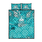 Brisbane Heat Quilt Bed Set Graffiti Urban Aboriginal Dot Abstract Design
