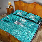 Brisbane Heat Quilt Bed Set Graffiti Urban Aboriginal Dot Abstract Design