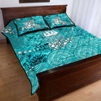 Brisbane Heat Quilt Bed Set Graffiti Urban Aboriginal Dot Abstract Design