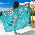 Brisbane Heat Sarong Graffiti Urban Aboriginal Dot Abstract Design