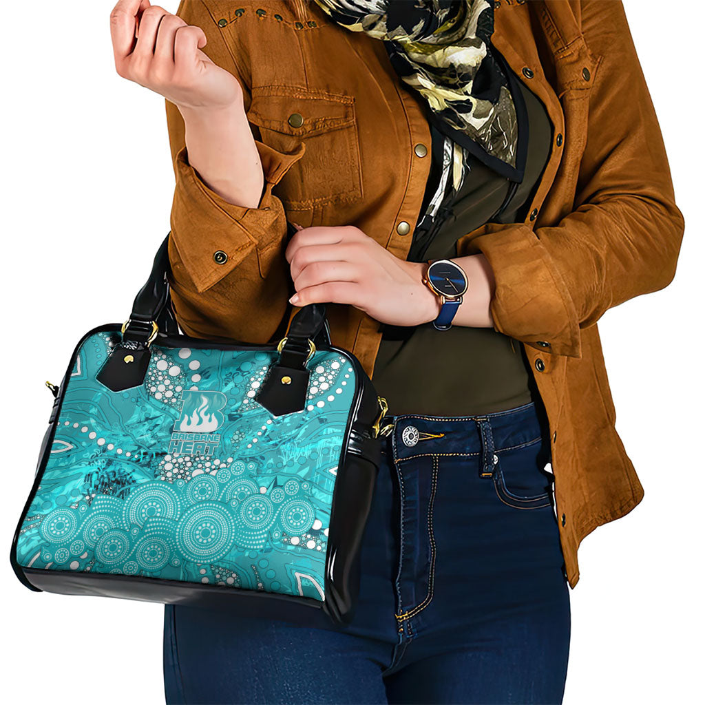 Brisbane Heat Shoulder Handbag Graffiti Urban Aboriginal Dot Abstract Design