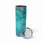 Brisbane Heat Skinny Tumbler Graffiti Urban Aboriginal Dot Abstract Design