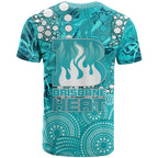 Brisbane Heat T Shirt Graffiti Urban Aboriginal Dot Abstract Design