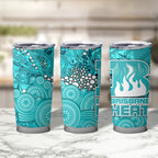 Brisbane Heat Tumbler Cup Graffiti Urban Aboriginal Dot Abstract Design