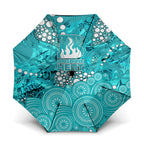 Brisbane Heat Umbrella Graffiti Urban Aboriginal Dot Abstract Design