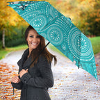 Brisbane Heat Umbrella Graffiti Urban Aboriginal Dot Abstract Design