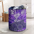 Hobart Hurricanes Laundry Basket Graffiti Urban Aboriginal Dot Abstract Design