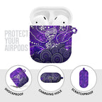Hobart Hurricanes AirPods Case Graffiti Urban Aboriginal Dot Abstract Design